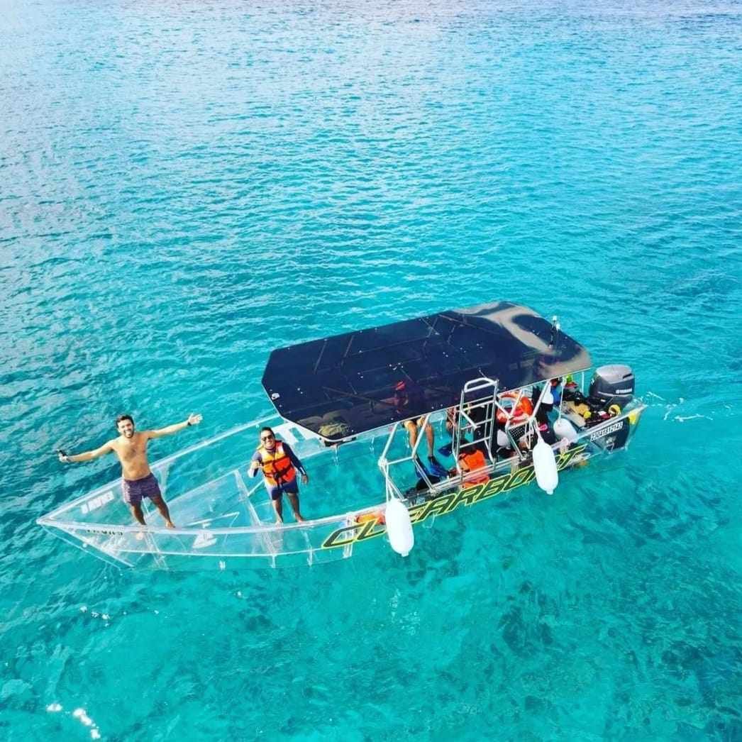 Lancha Transparente/Clear Boat